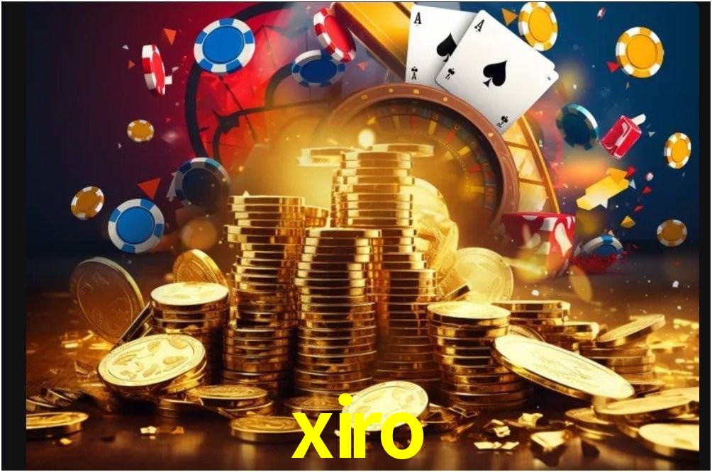 Una escena digital vívida inspirada en casino con xiro mostrado prominentemente, luces brillantes, fichas, cartas y acentos dorados.